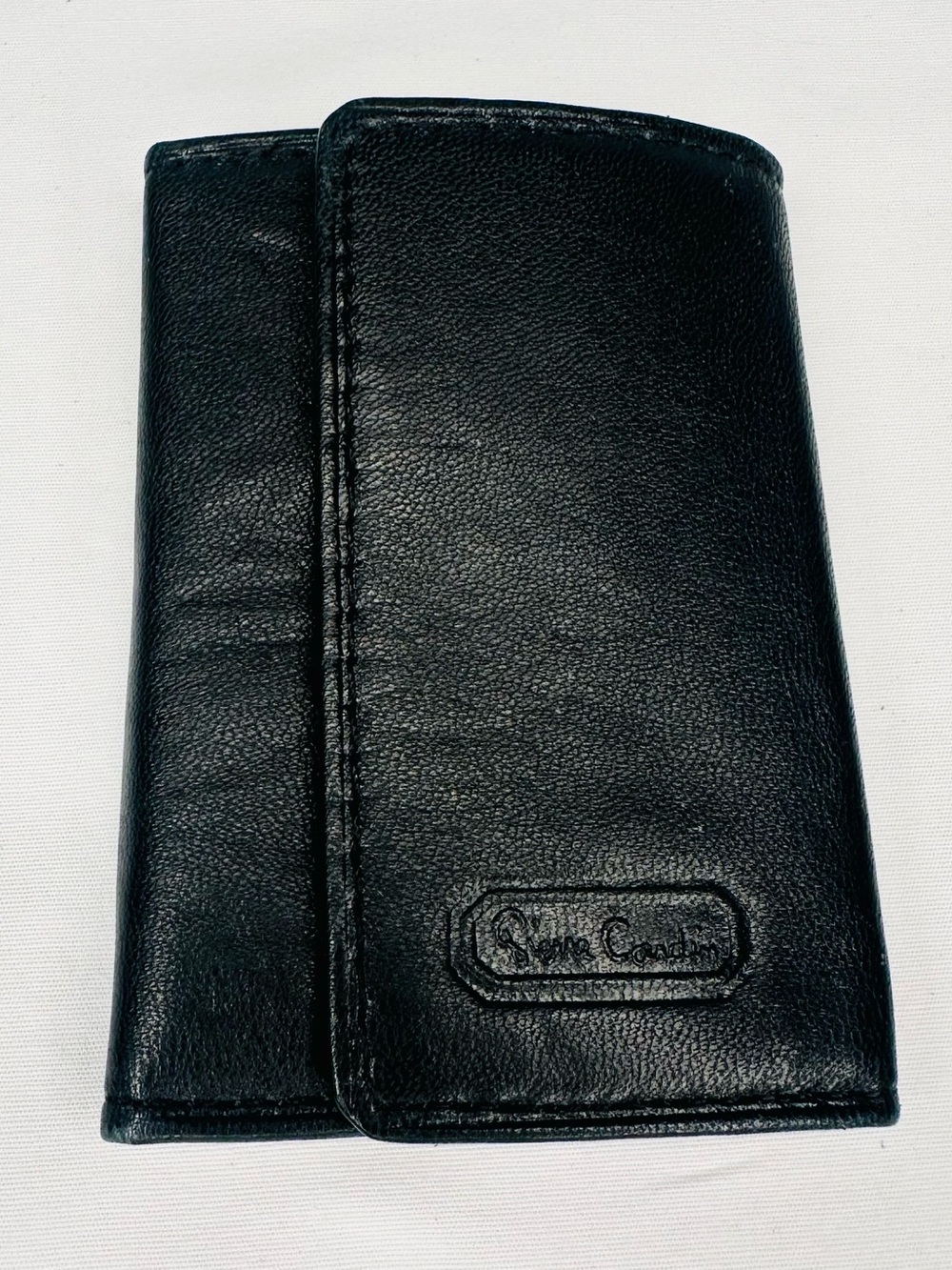 Pierre Cardin Black Leather Bifold Wallet